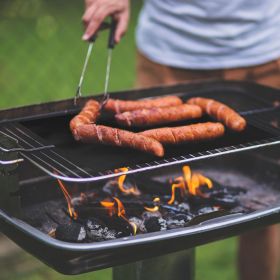 Grill Mat BBQ Pad Non Stick Copper Barbecue Mat Cooking Chef Bake Reusable